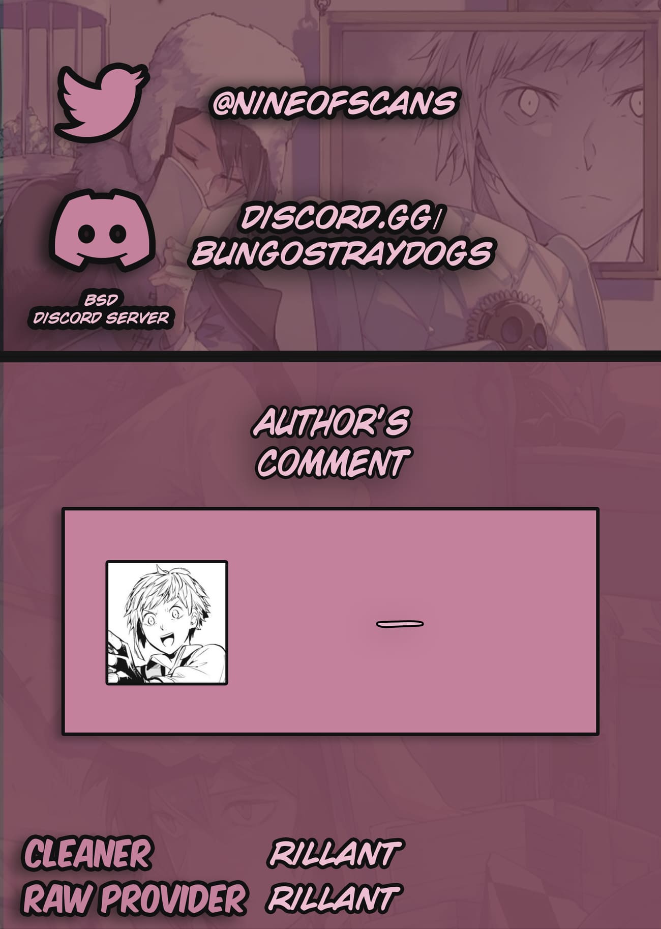 Bungou Stray Dogs, Chapter 121.5 image 01